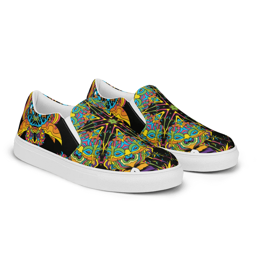 Kaleidescope Men's Canvas Slip On Shoes product image (9)