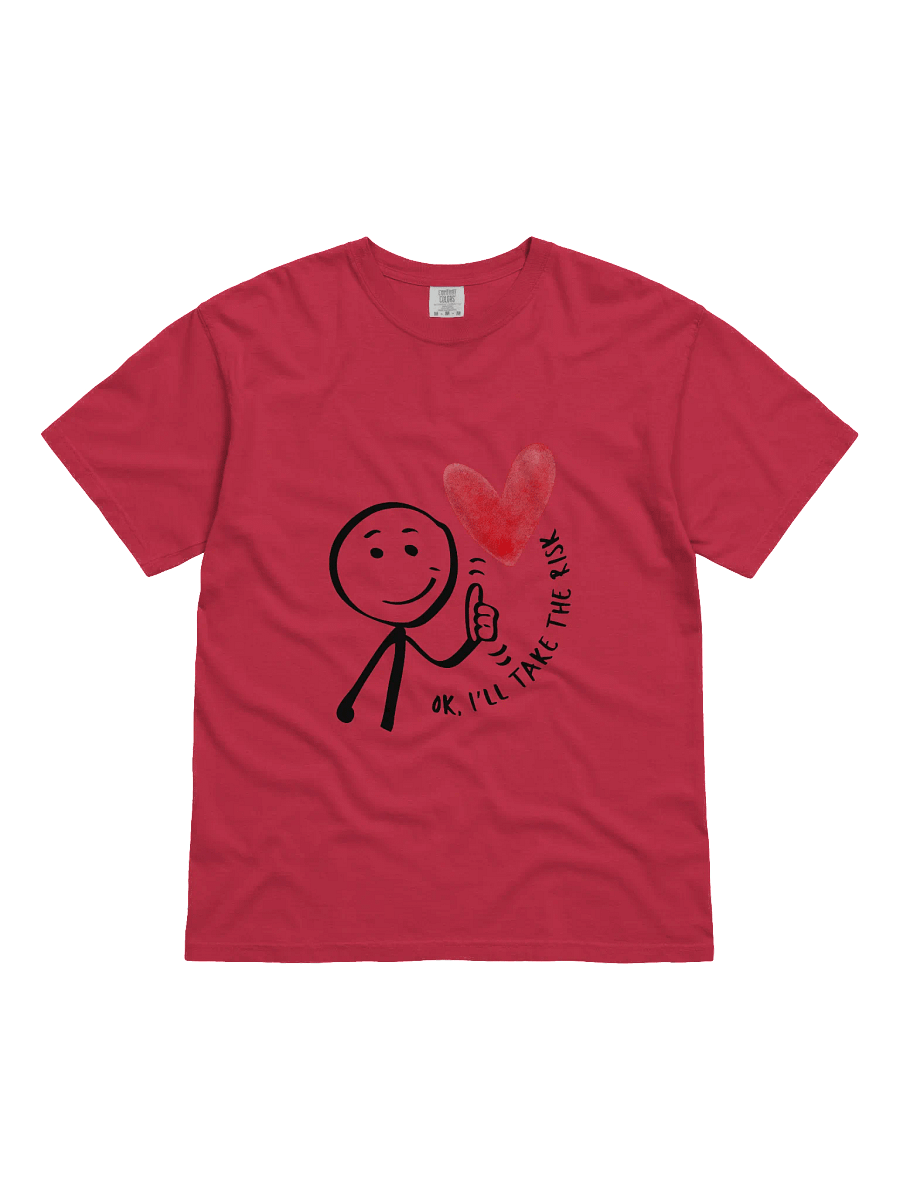 Ok, I'll Take the Risk Heavyweight T-Shirt product image (9)