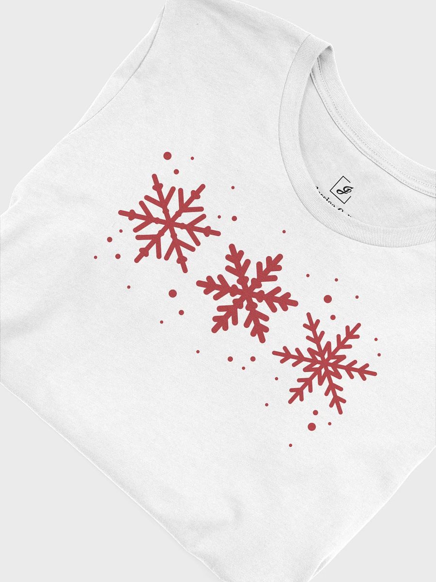 Snowflakes Supersoft Classic Fit T-Shirt product image (3)