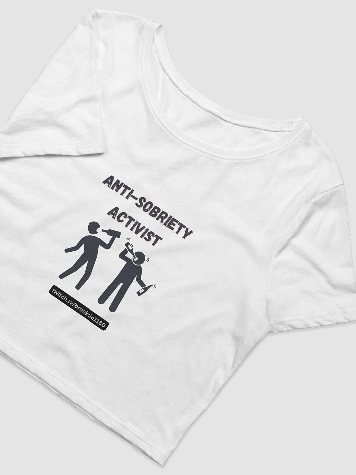 Anti Sobriety Crop Top product image (2)