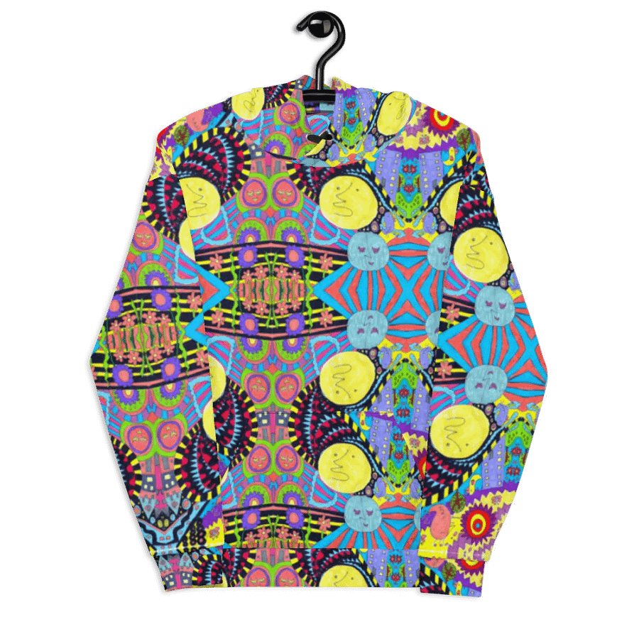 Abstract Dream Fantasy Design Unisex Pull Over Hoodie product image (7)