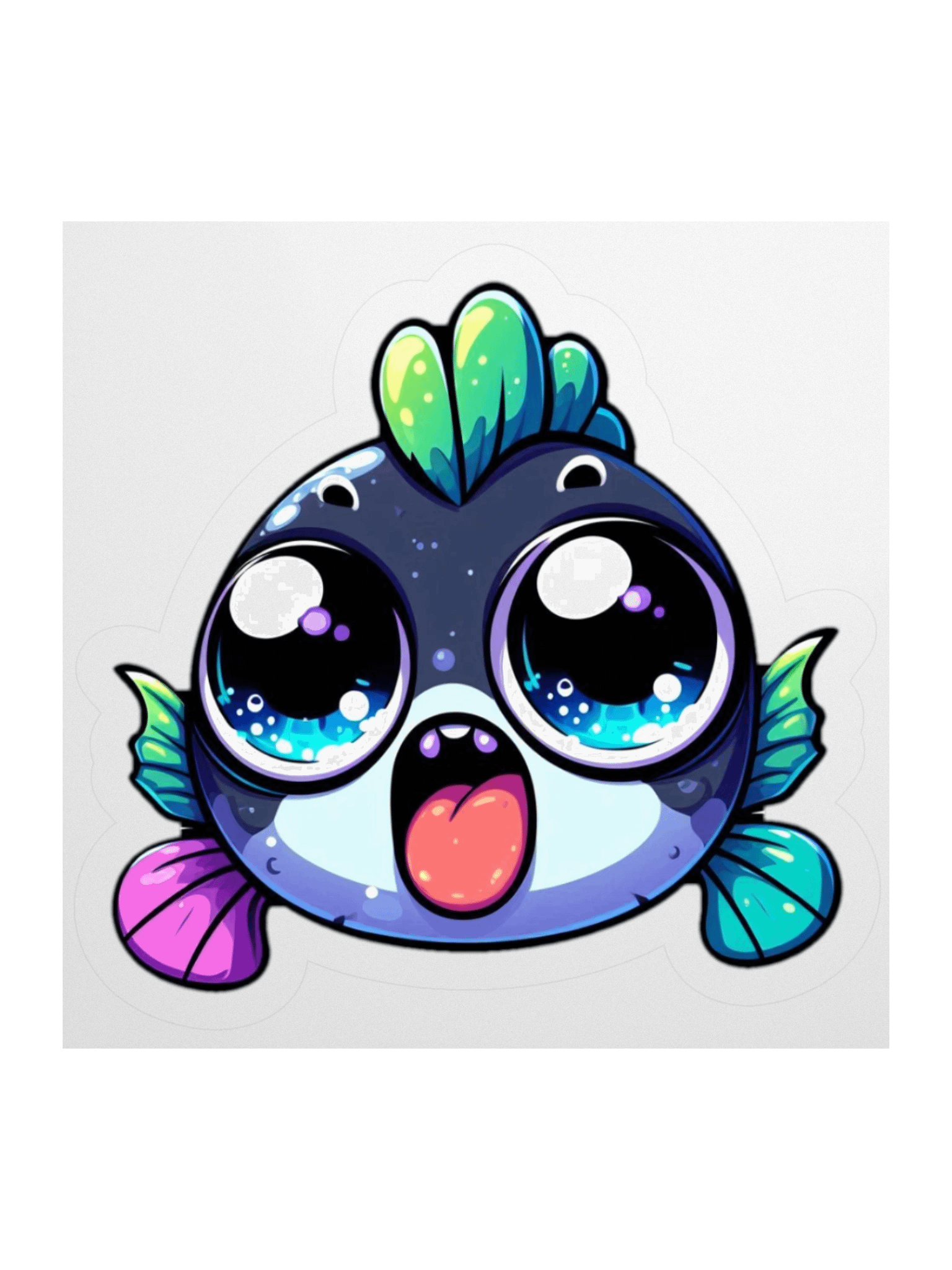 Ten Fiskr of Ægir #7 "Blorp" Sticker product image (2)