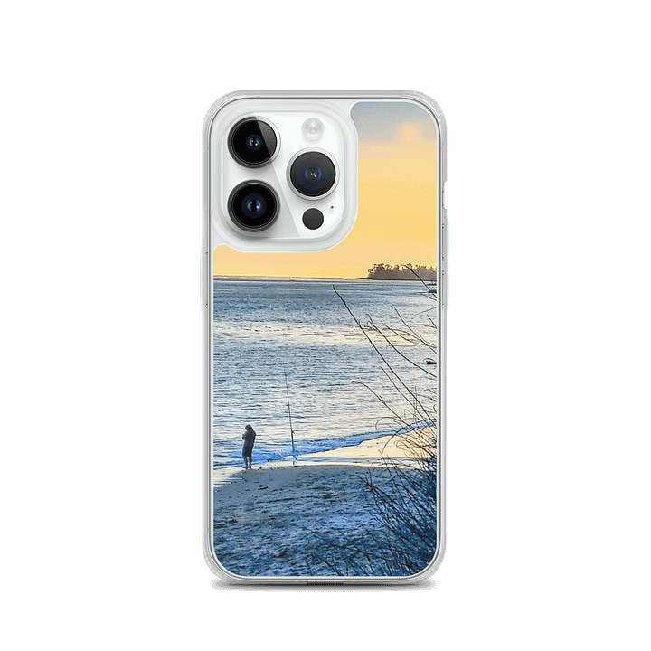 Fishing at Dusk iPhone® MagSafe® Clear Case product image (3)