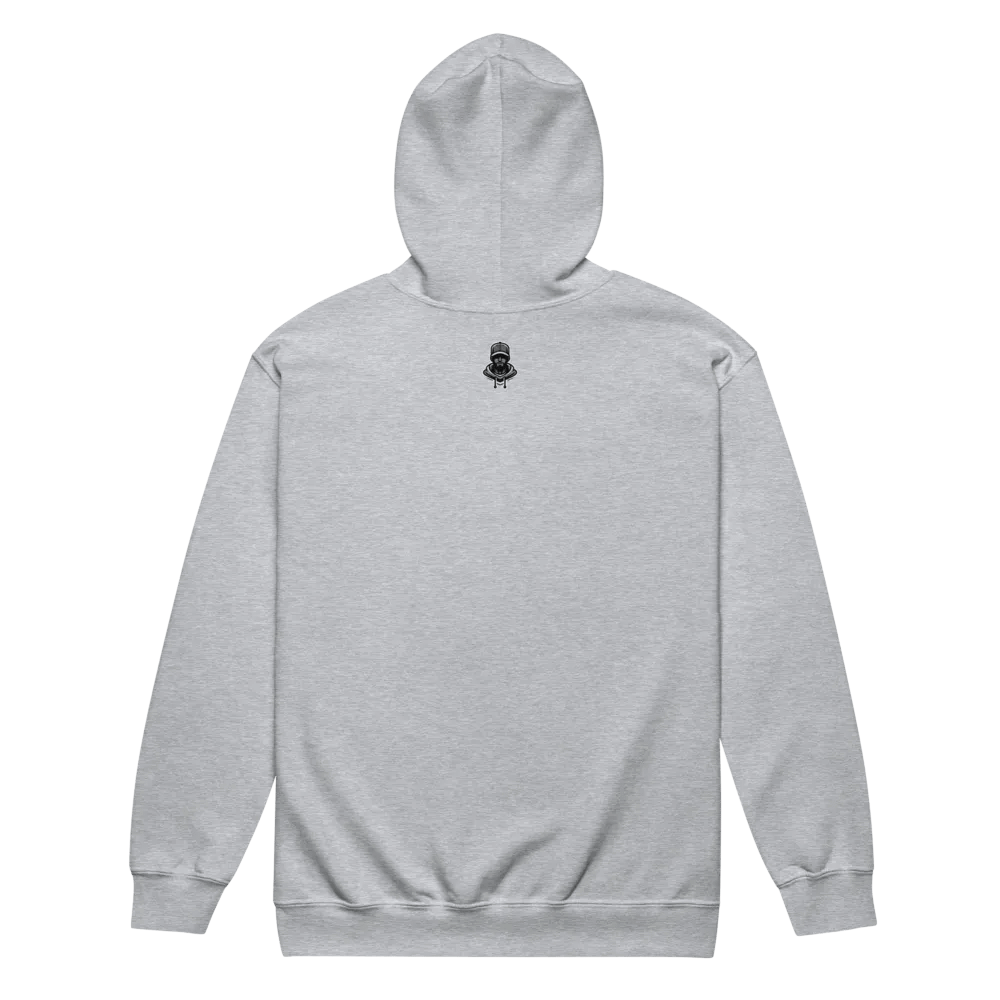 FOCUSED Zip Hoodie (Grey) product image (5)