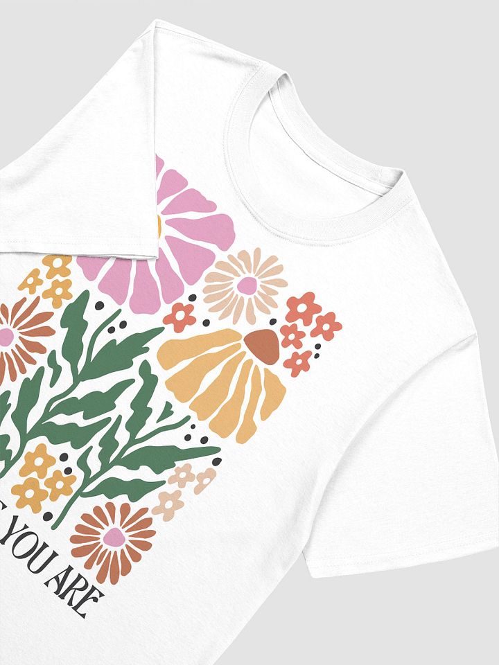 BLOOM AS YOU ARE Floral T-Shirt product image (2)