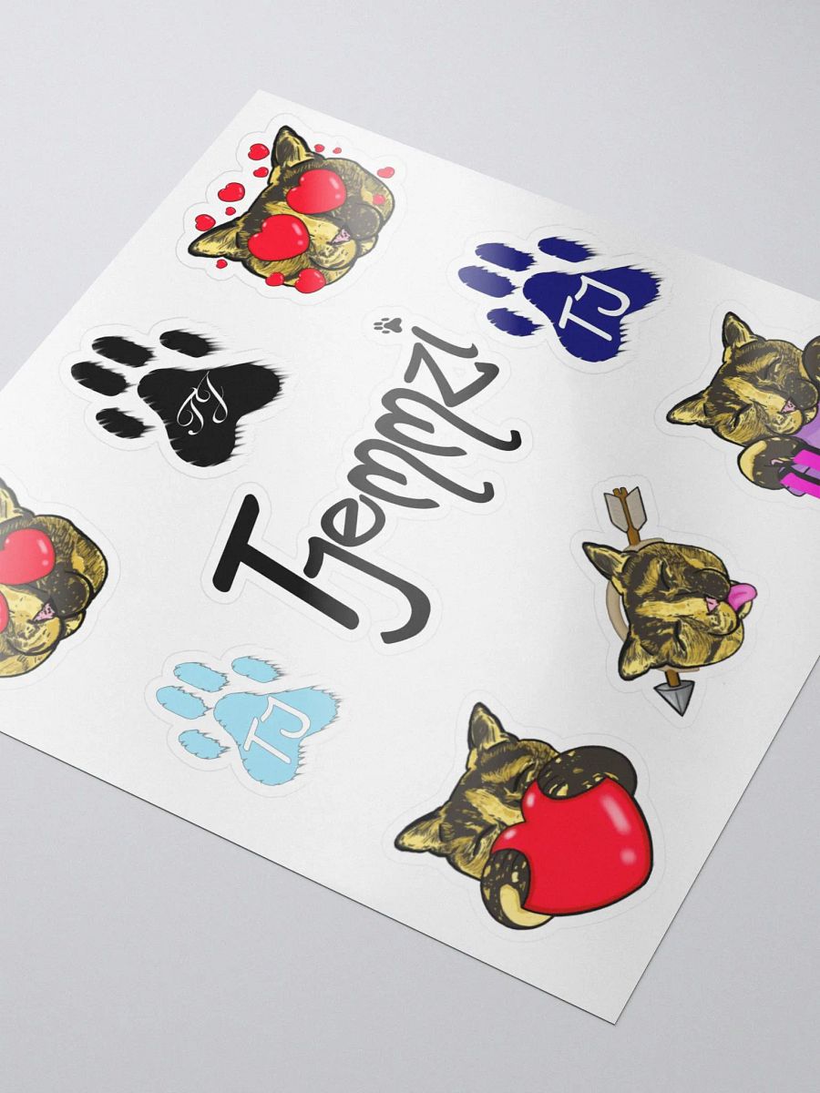 Tjemmzi sticker pack 2 (9 Stickers) product image (3)