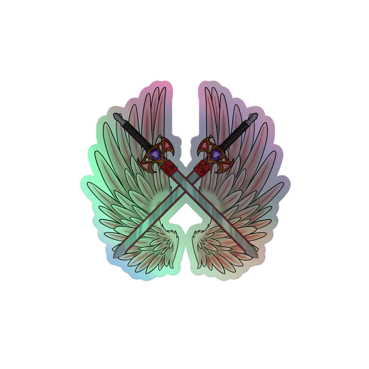 DreamWarrior Logo Holographic Sticker product image (2)