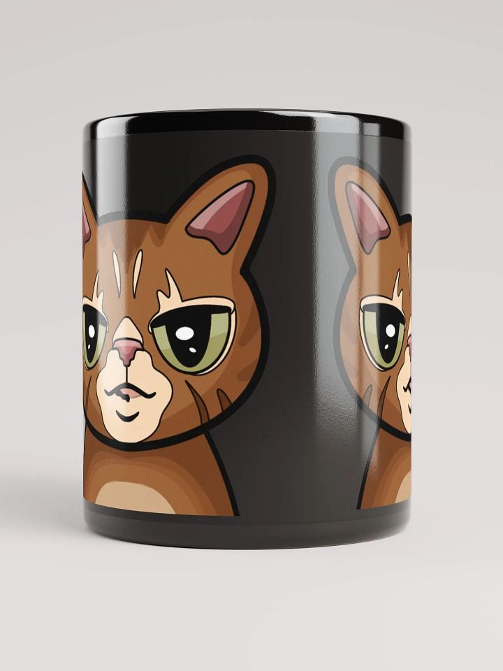 Reggie Black Glossy Mug product image (2)