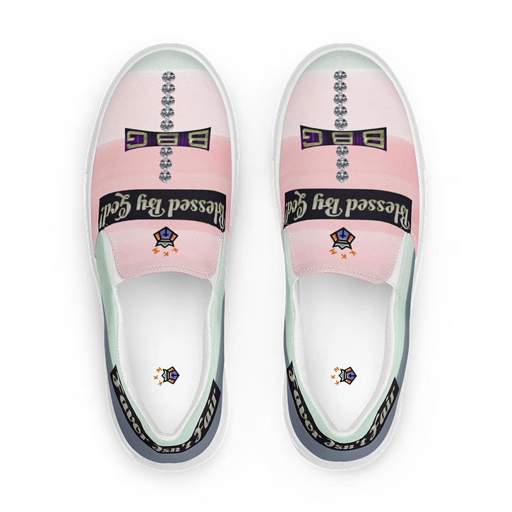 BBG Pink and Green Women's Slip On product image (1)