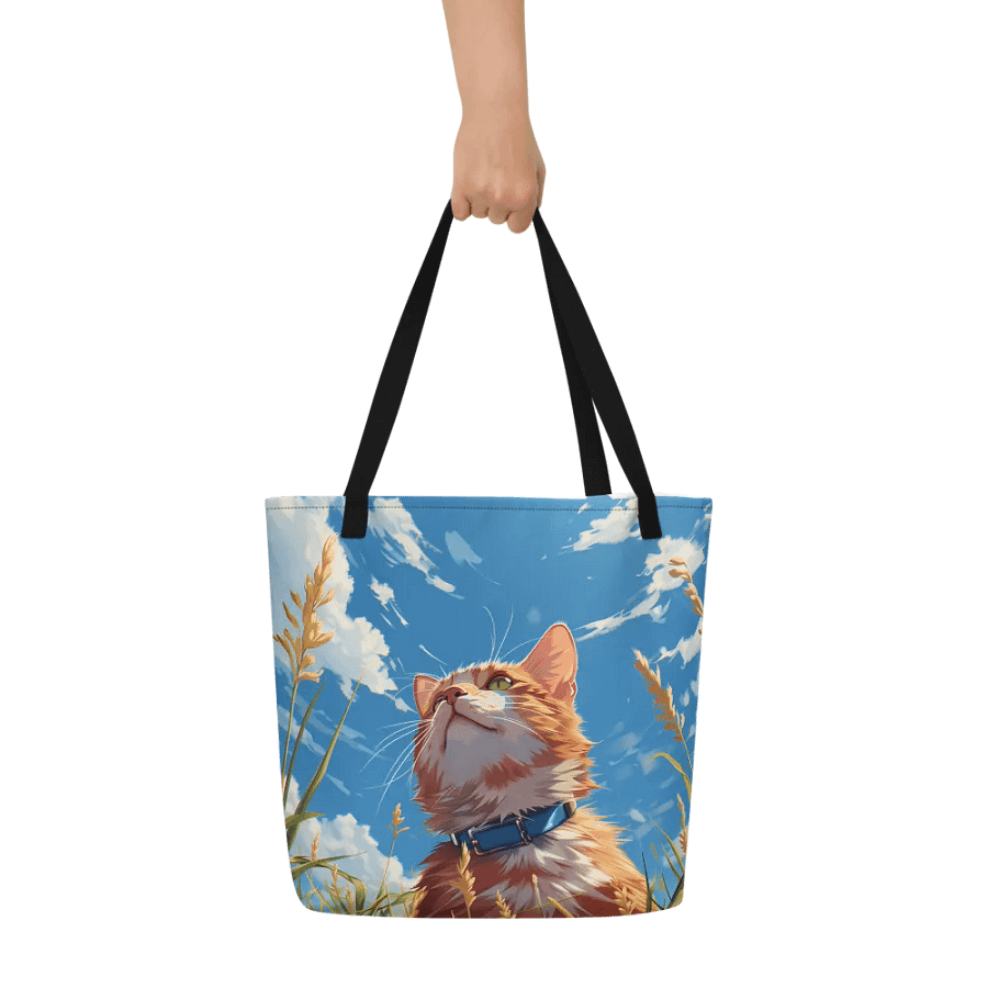 Cute Cat Tote Bag product image (6)