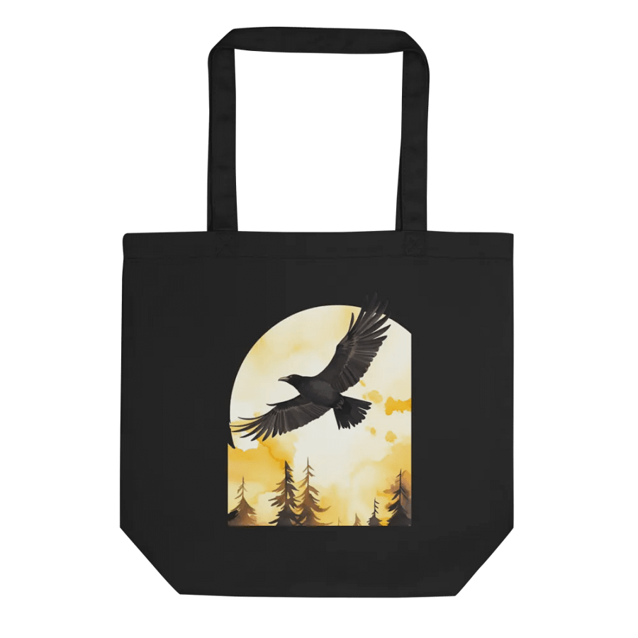 Crow's Haven: Exclusive Eco-Friendly Tote Bag product image (1)