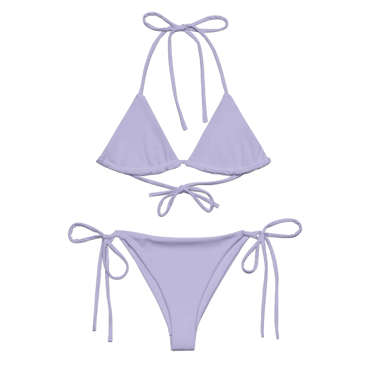 Pale Purple String Bikini product image (2)