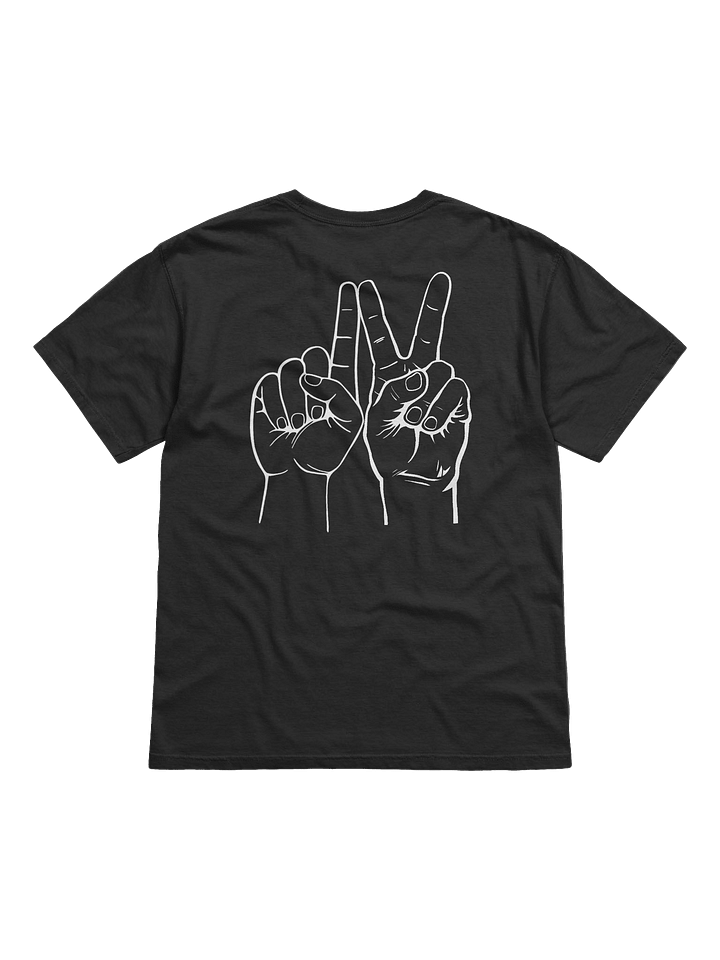 Logo + Hands Doublesided Tee - OG Black product image (2)