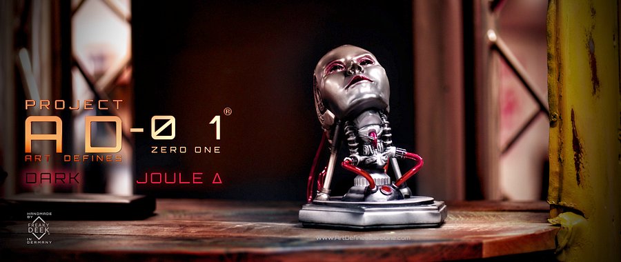 Dark JOULE Δ DJ-1L1 - A humanmade Android - Project AD-01 - Art Defines Zero One product image (1)