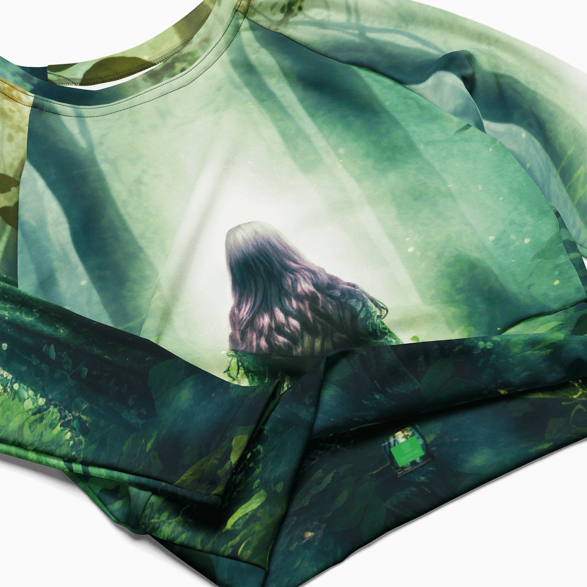 'Elven Stories - Angela Eco All-Over Print Crop Top product image (4)