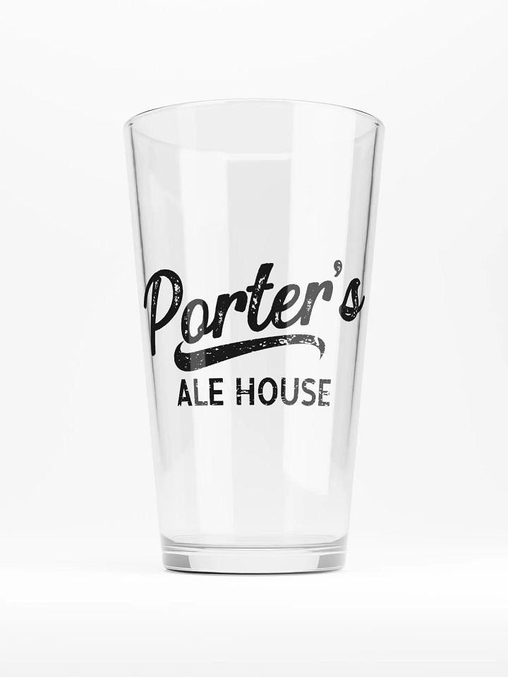 Porter's Ale House Pint Glass product image (1)