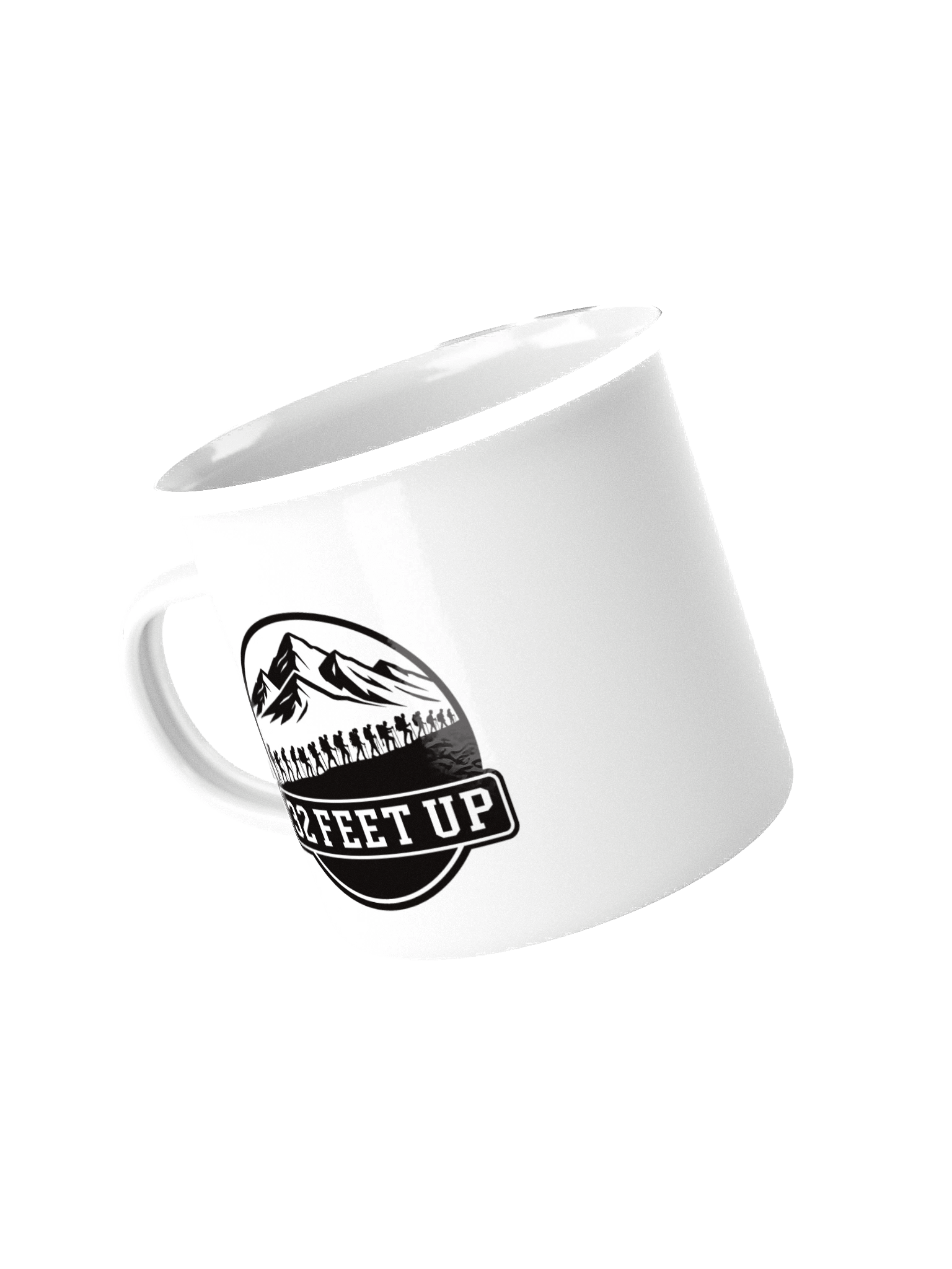 32 Feet Up Enamel Mug product image (4)