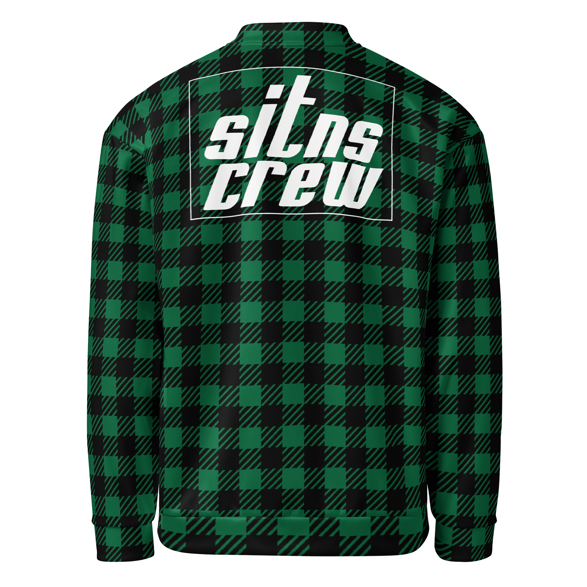 STNS Checkered Chaos Bomber Jacket product image (2)