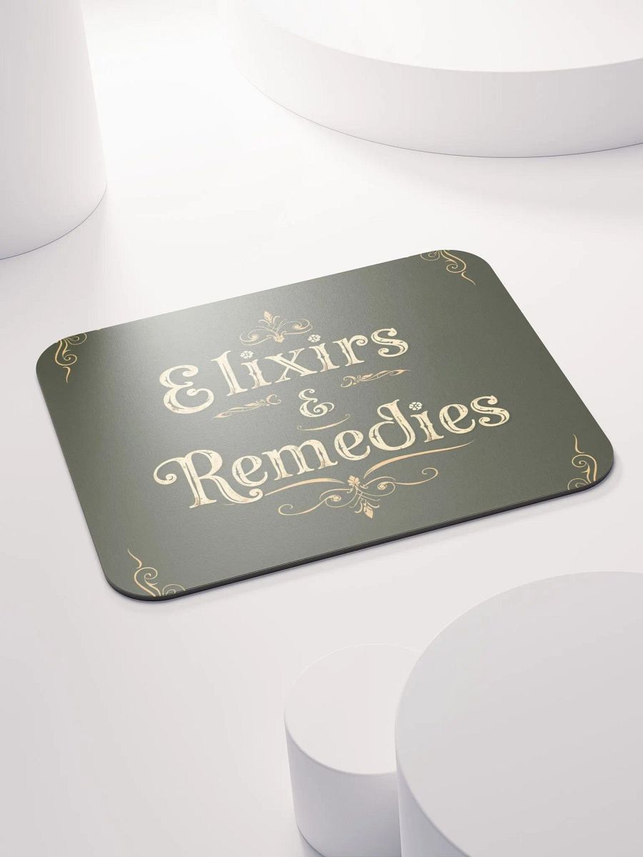Vintage Elixirs & Remedies Mouse Pad product image (4)