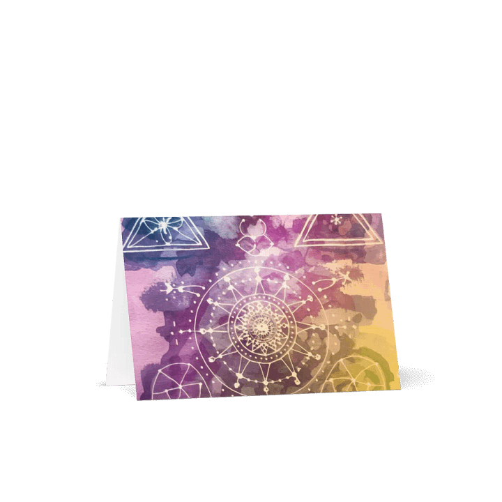 Sacred Geometry, Greeting Card product image (1)