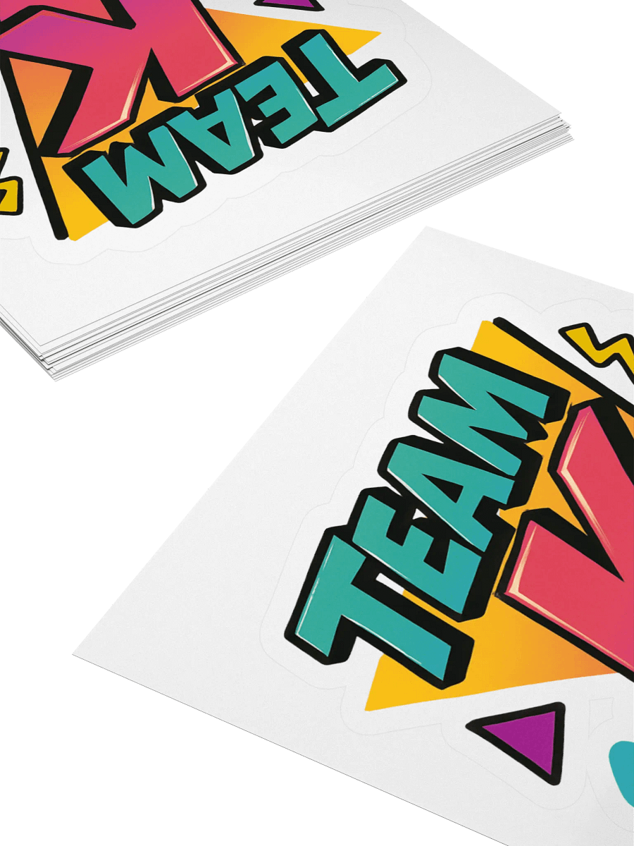 Team K 1990's STICKERS product image (12)