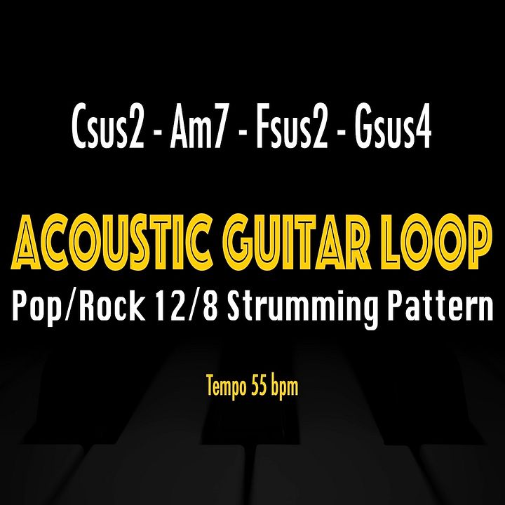 (Guitar Loop) C - Am - F - G | Solo Practice Guitar Loop product image (1)