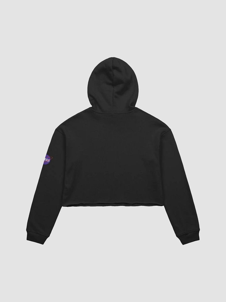 Fleece Crop Hoodie | Liftoff Vibes product image (5)