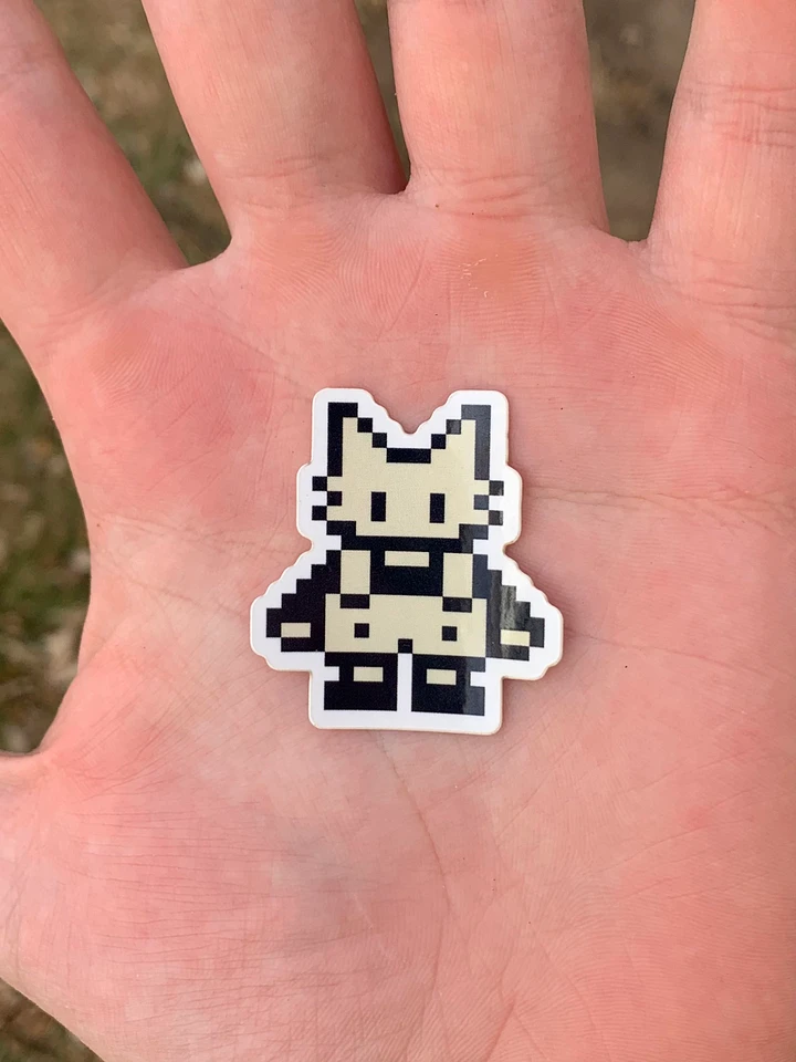 1bit kitty sticker product image (1)