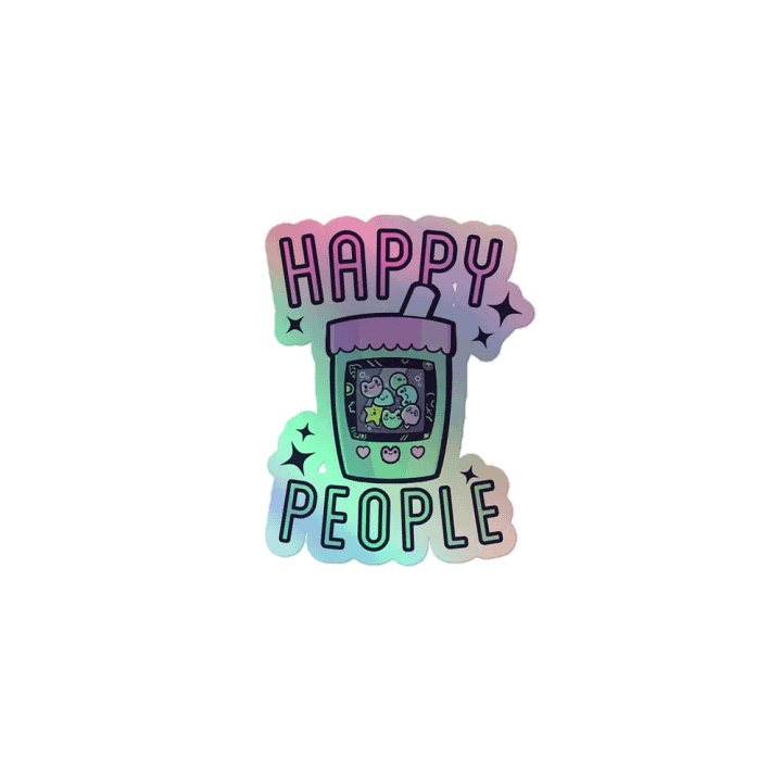 'Puni Froggo' Holographic Sticker product image (1)