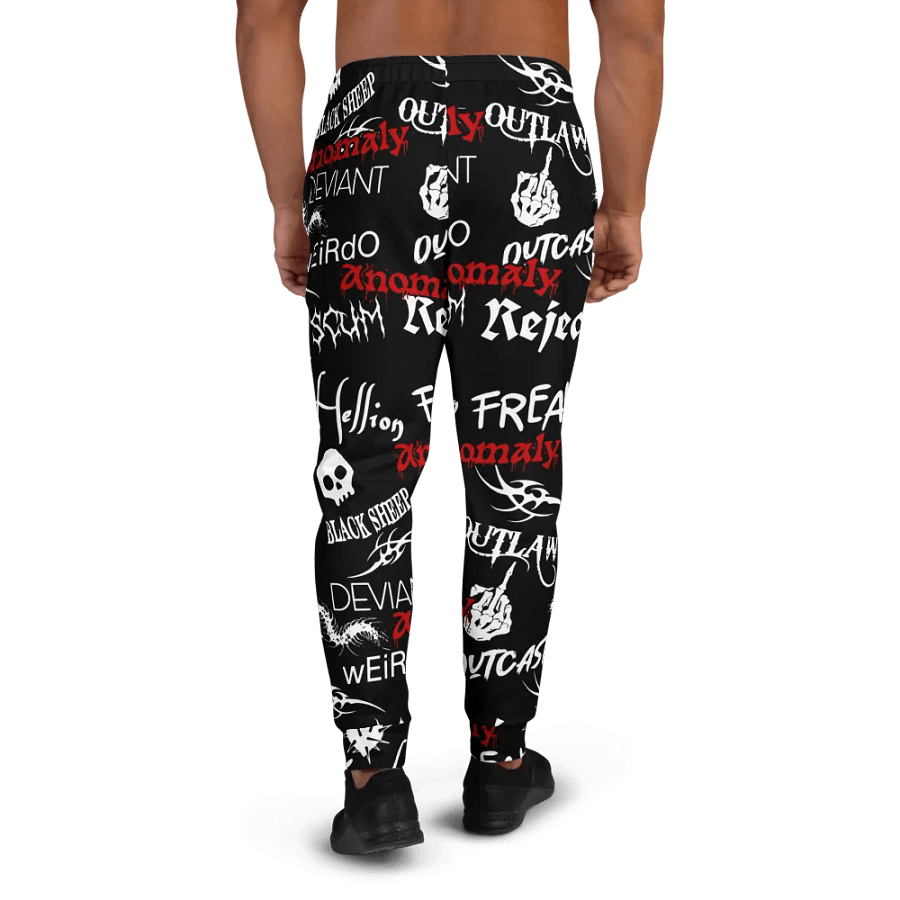 Outcast All Over Black Sweatpants product image (3)