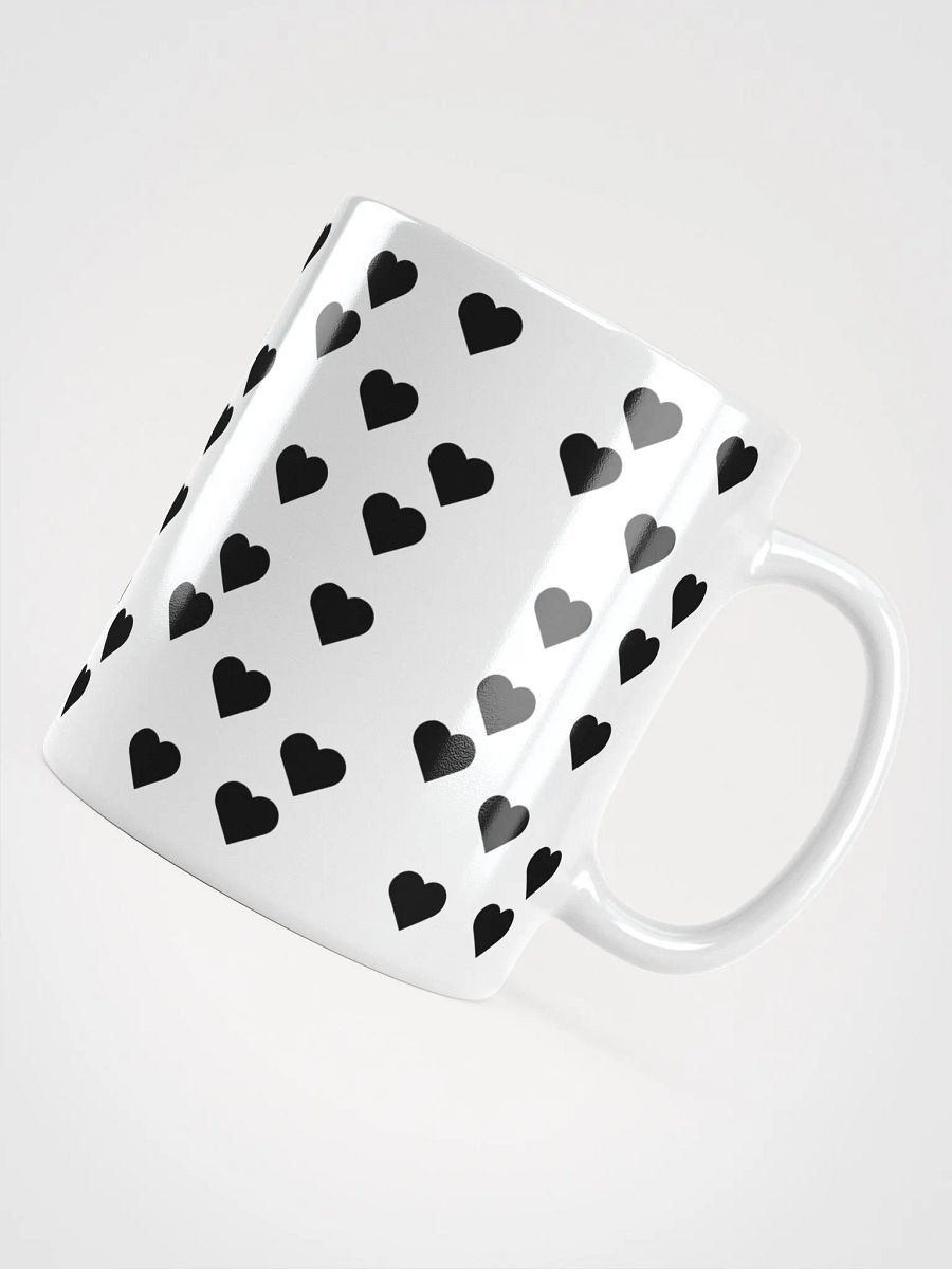 Heartfelt Grid White Glossy Mug product image (14)
