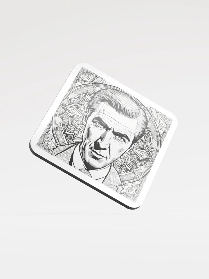 Ornate Elegance Cork Coaster product image (1)