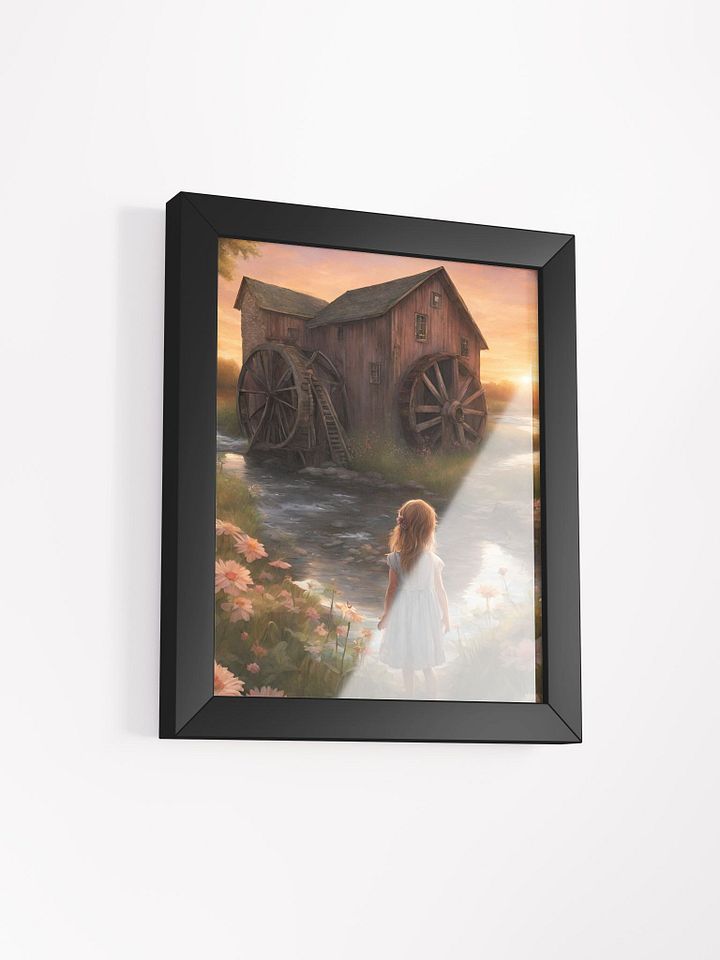Sunset Watermill Serenity Poster product image (8)