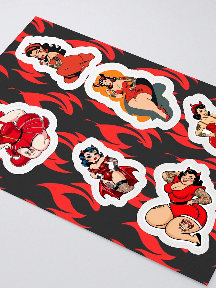 Devil Girl Sticker Sheet product image (2)