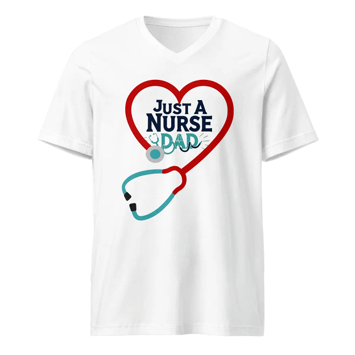 Heartfelt Nurse Dad v-neck Tee product image (1)
