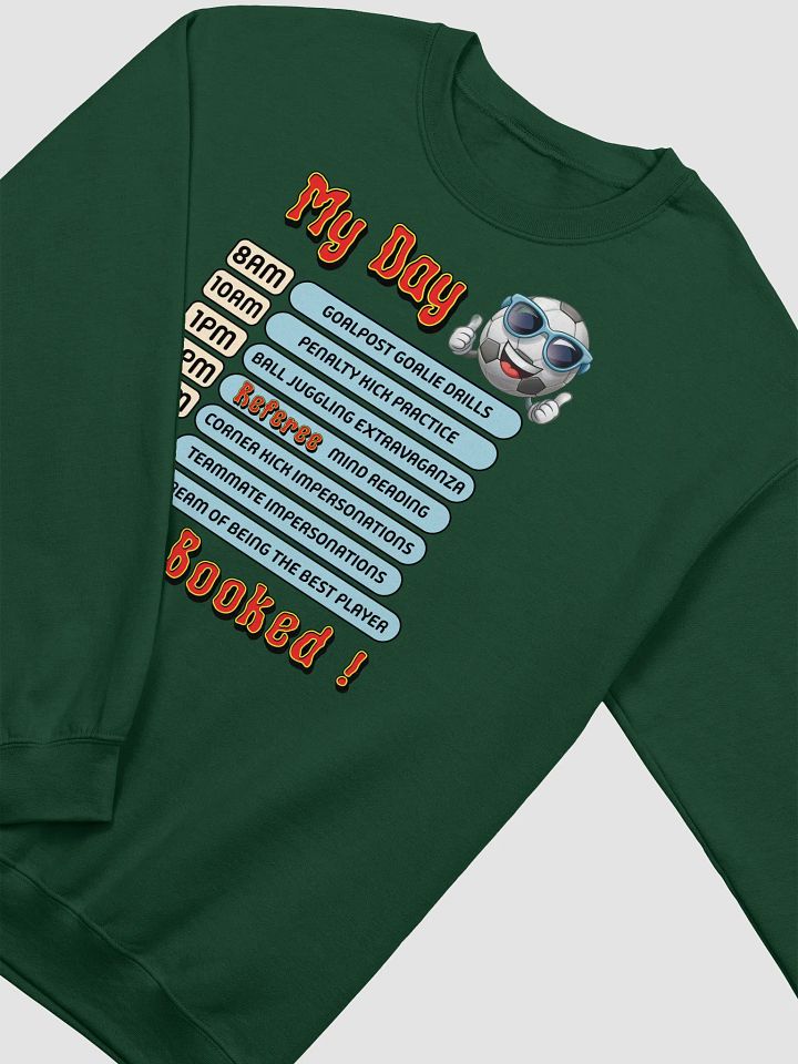 My Day Soccer Ball Schedule Crewneck product image (4)