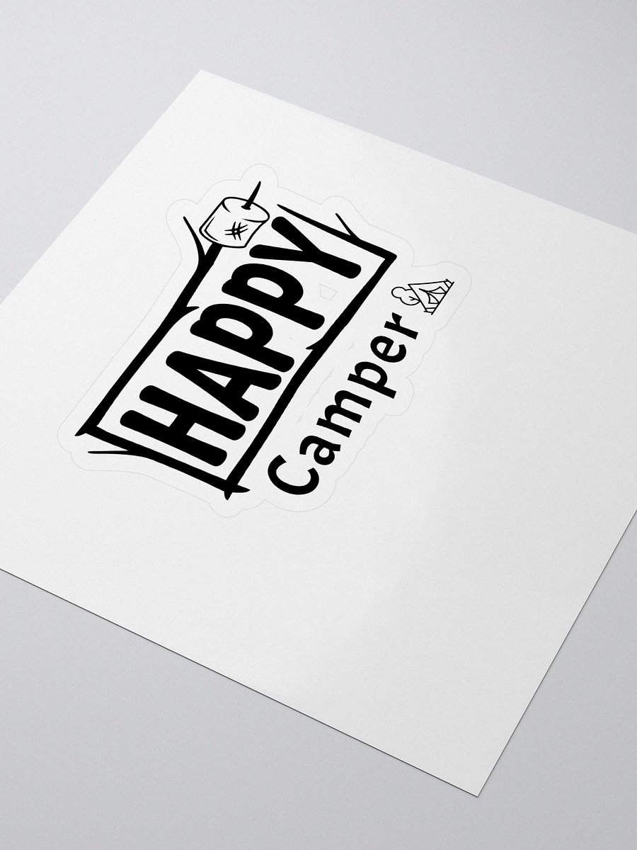Happy Camper Sticker product image (1)