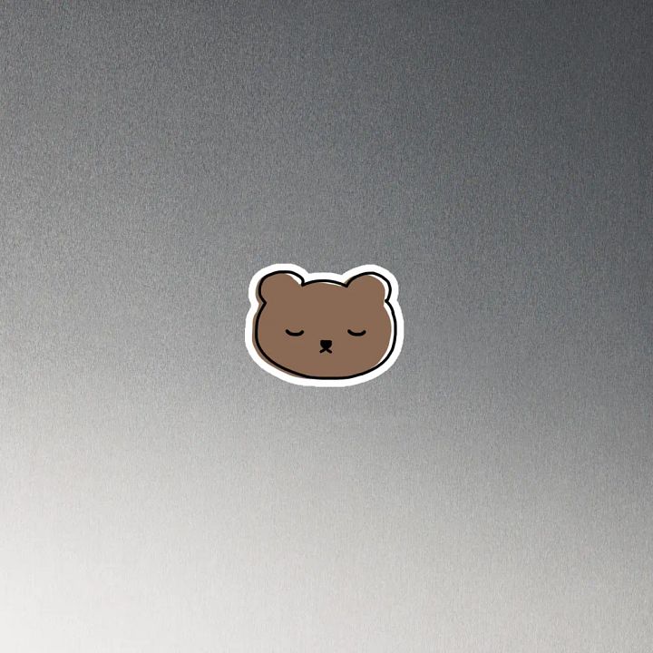 Sleepy Bear Magnet product image (2)