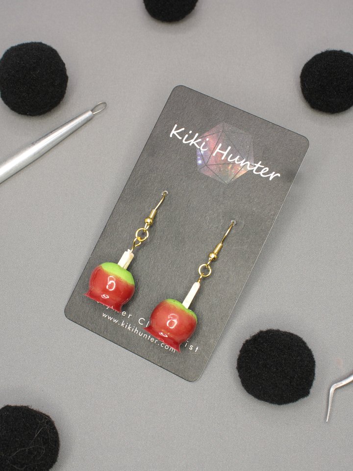 Candy Apple Earrings product image (1)