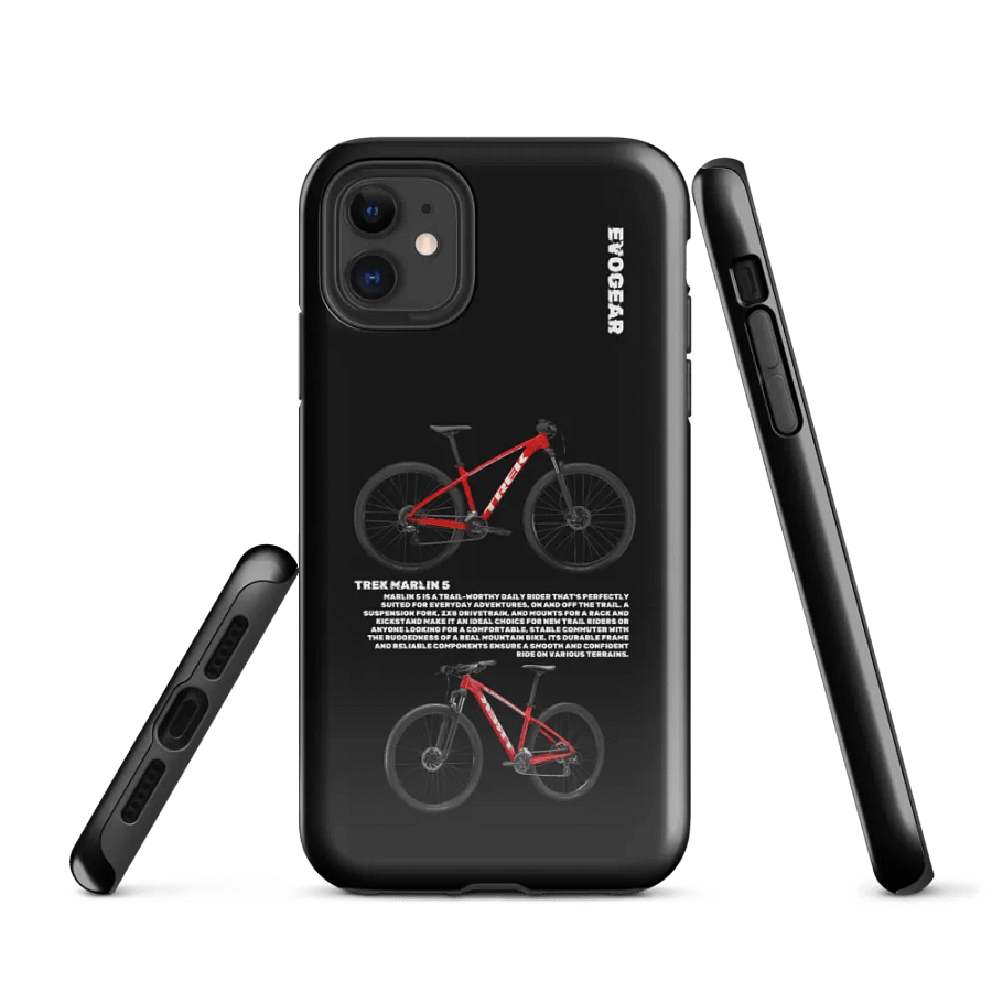 Black Trek Marlin 5 iPhone Case product image (1)