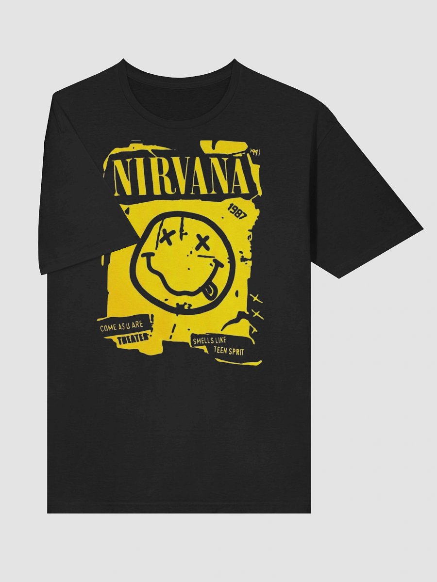Nirvana Smiley Face T-Shirt - Vintage 90s Grunge Rock product image (3)