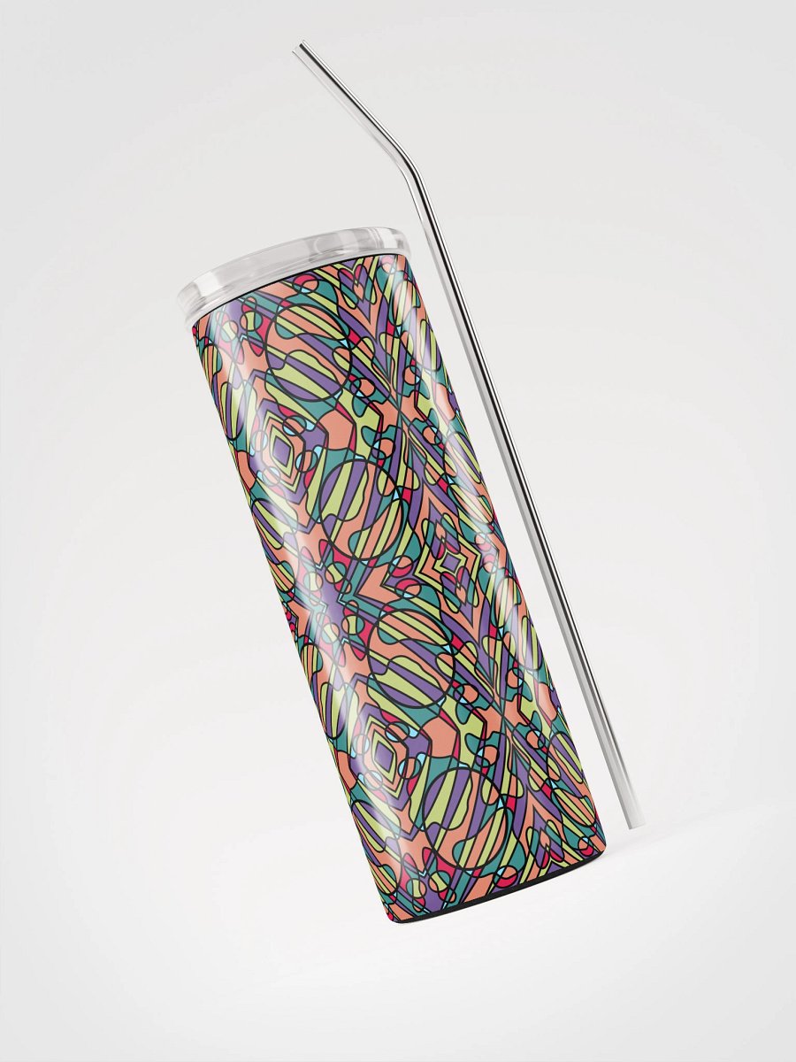 Vintage Circus Pop Art – Stainless Steel Tumbler product image (3)
