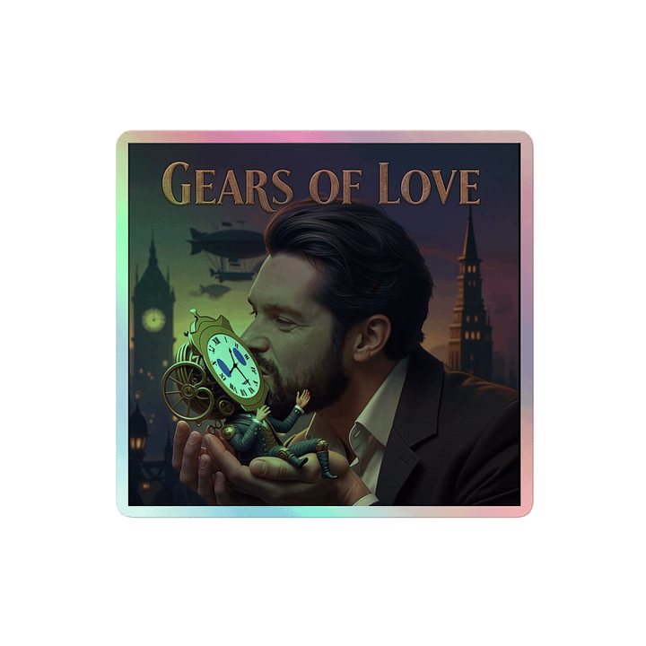 Gears of Love Sticker product image (2)