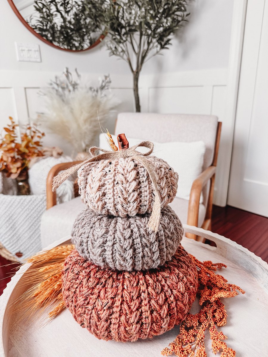 Wheat Stitch Crochet Pumpkin Pattern product image (9)