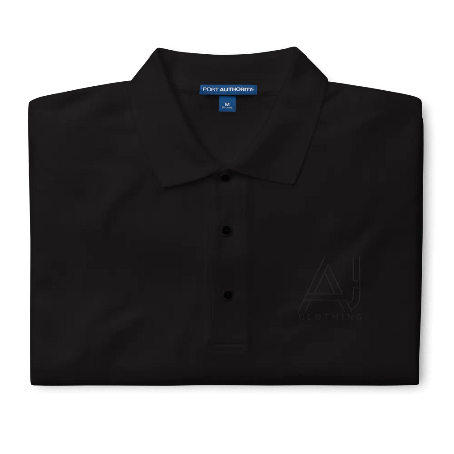 Men's Polo Shirt (Black Embroided Logo) product image (21)