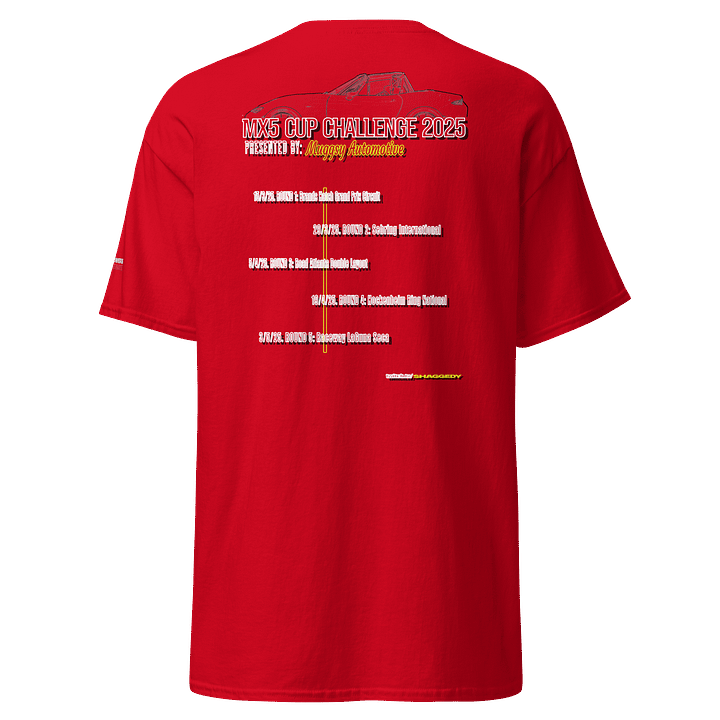 MX5 Cup Challenge Tee (Red) product image (1)