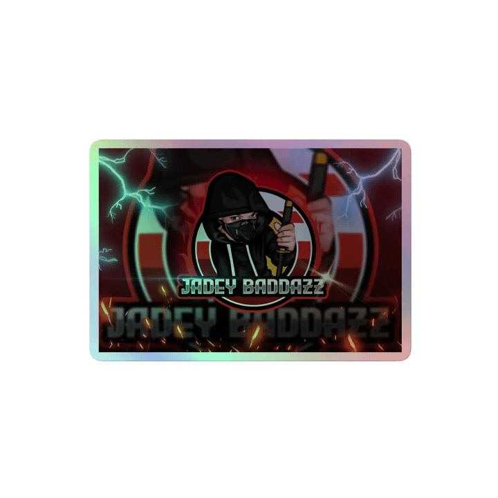 Jadey Baddazz Holo Stickers product image (2)