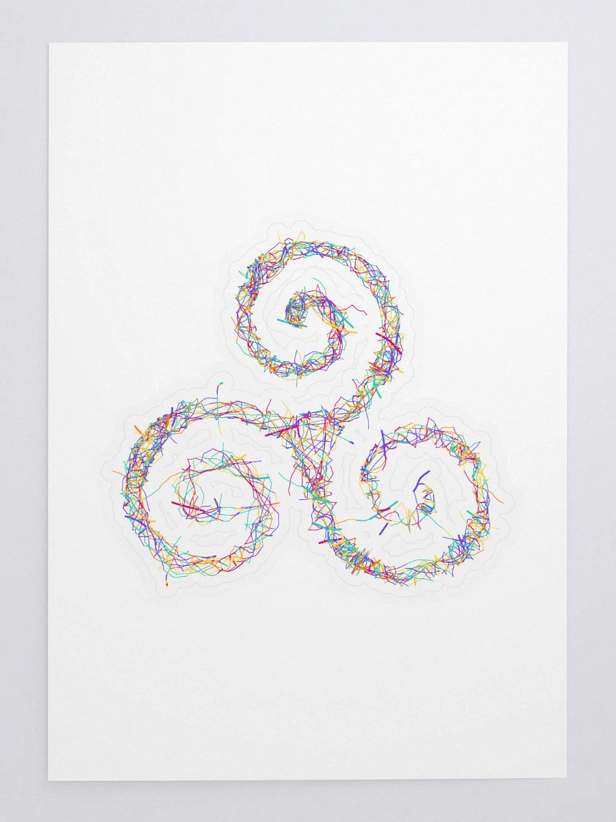 Mystic Swirls Kiss Cut Sticker Sheet product image (3)