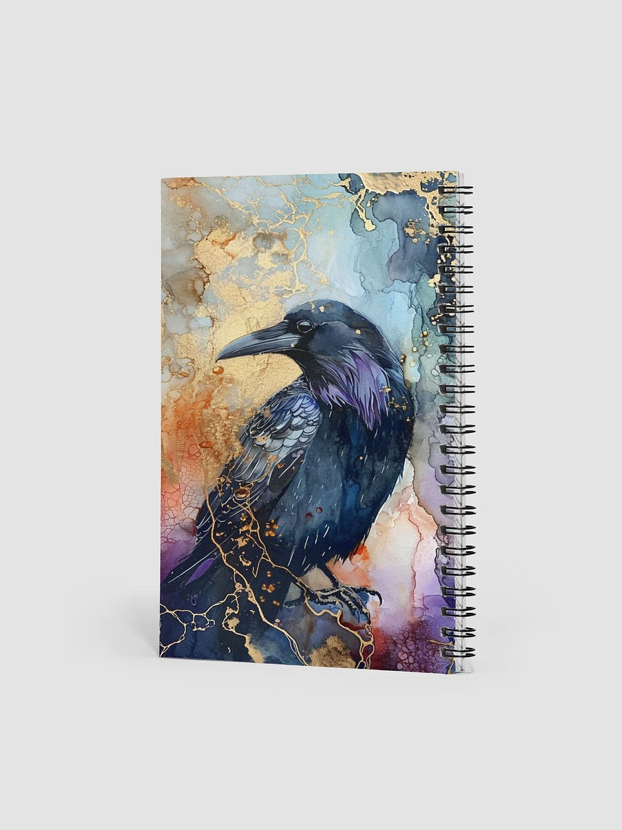 Raven's Elegance Spiral Notebook product image (2)