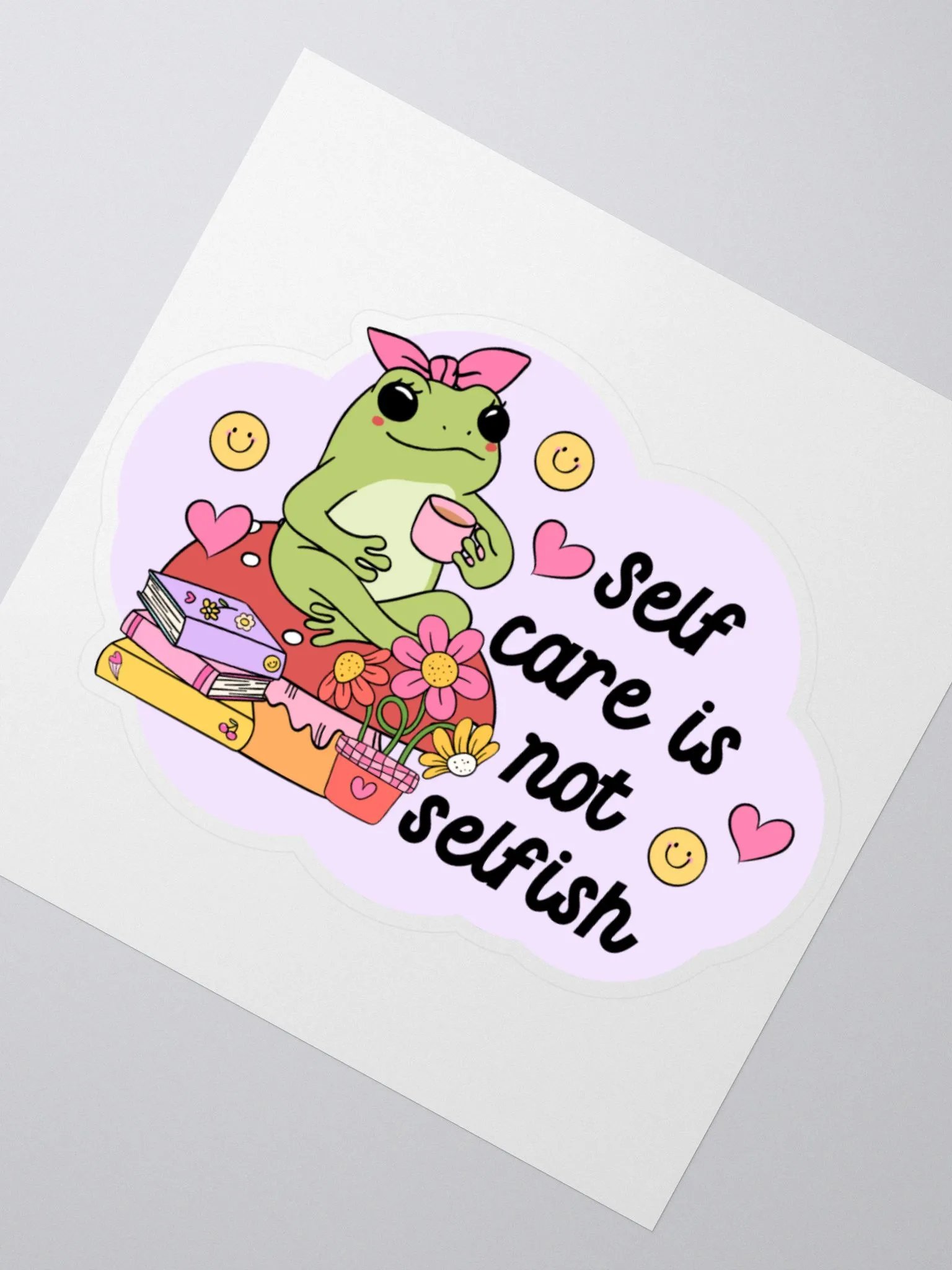Self Care Is Not Selfish Sticker product image (4)